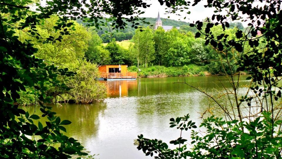 Cabanes Flottantes Et Gites Au Fil De L'Eau Colleville Exterior foto